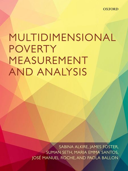 Produktbild: Multidimensional Poverty Measurement and Analysis