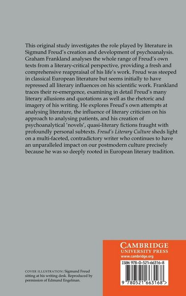 Produktbild: Freud's Literary Culture