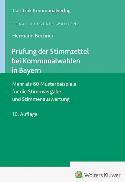 Produktbild: Pr&uuml;fung Stimmzettel BY