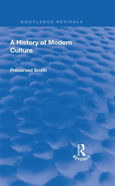 Produktbild: Revival: A History of Modern Culture: Volume II (1934)