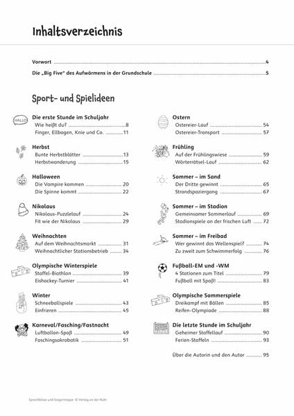 Produktbild: Sport- und Spielideen f&uuml;r das ganze Schuljahr