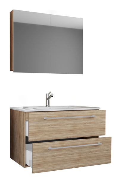 Produktbild: 3-tlg. Waschplatz Waschtisch Badinos Schublade SP