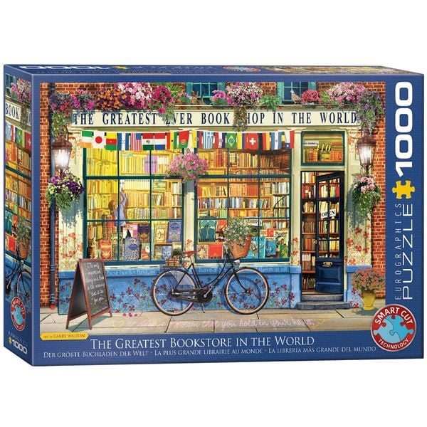 Eurographics 6000-5351 - Der großartigste Buchladen der Welt, Puzzle, 1.000 Teile