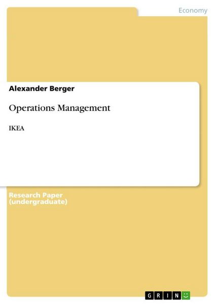 Produktbild: Operations Management