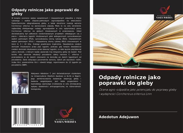 Produktbild: Odpady rolnicze jako poprawki do gleby