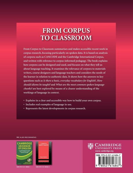 Produktbild: From Corpus to Classroom