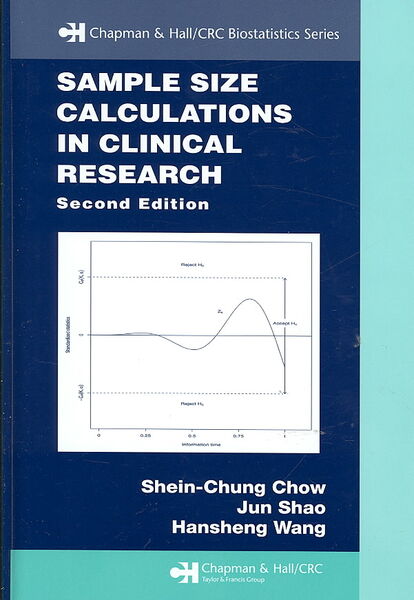 Produktbild: Chow, S: Sample Size Calculations in Clinical Research