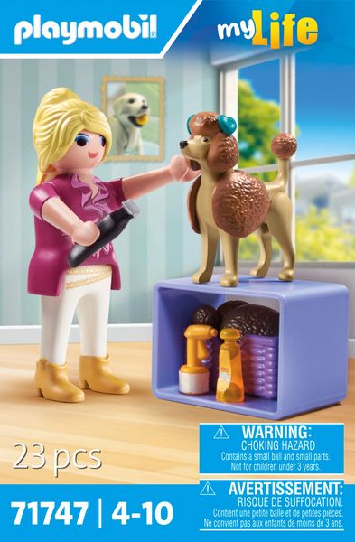 Produktbild: PLAYMOBIL 71747 Hundefriseurin