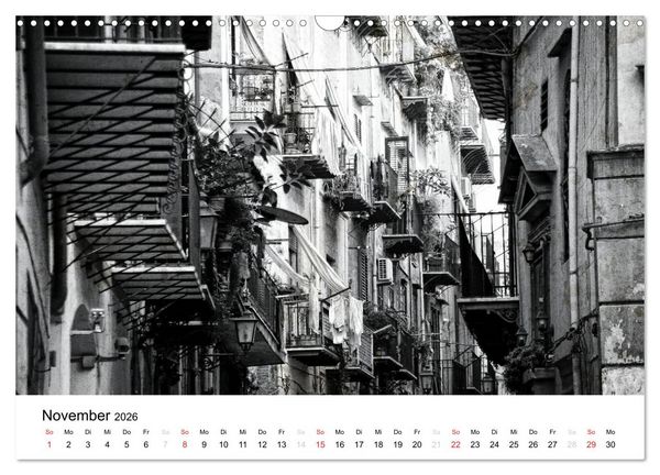 Produktbild: Silberstein portr&auml;tiert Palermo (Wandkalender 2026 DIN A3 quer), CALVENDO Monatskalender