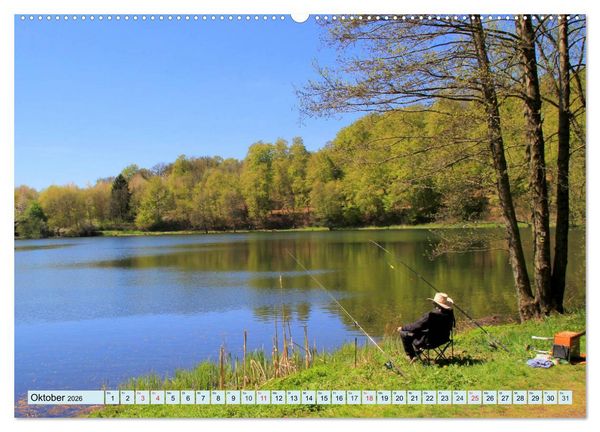 Produktbild: Traumhafte Eifel - In der Vulkaneifel unterwegs (Wandkalender 2026 DIN A2 quer), CALVENDO Monatskalender