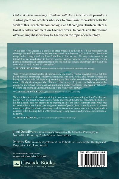 Produktbild: God and Phenomenology