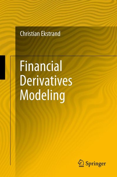 Produktbild: Financial Derivatives Modeling