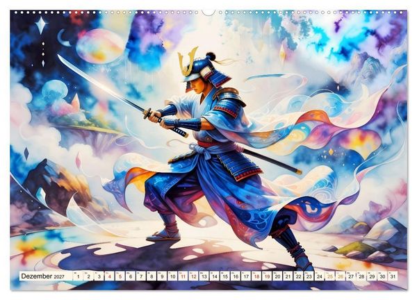 Produktbild: Im Schatten des Katana (hochwertiger Premium Wandkalender 2027 DIN A2 quer), Kunstdruck in Hochglanz