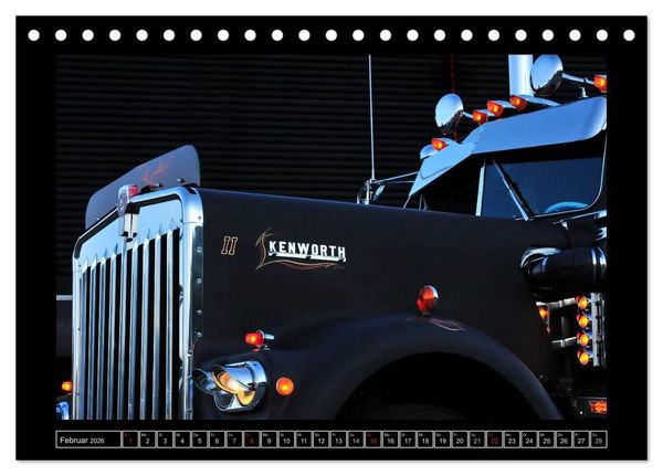 Produktbild: Kenworth W900A EXTHD (Tischkalender 2026 DIN A5 quer), CALVENDO Monatskalender
