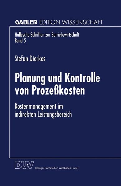 Produktbild: Planung und Kontrolle von Proze&szlig;kosten