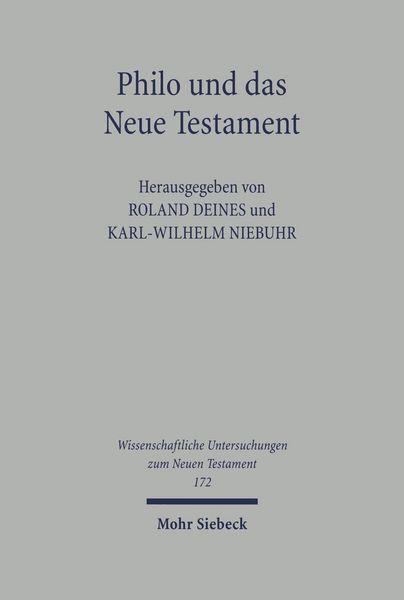 Produktbild: Philo und das Neue Testament