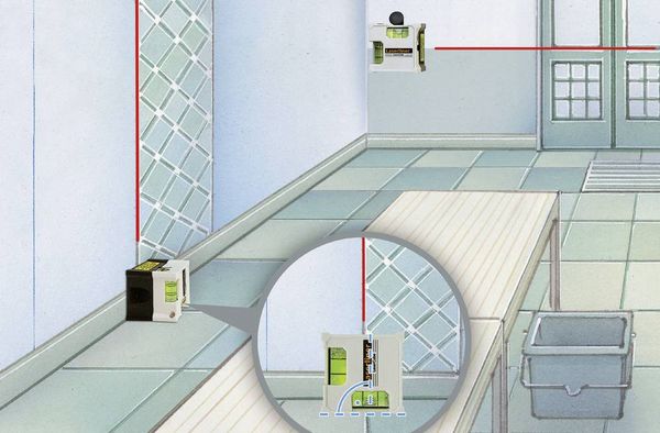 Produktbild: Laserliner LaserCube Linienlaser Reichweite (max.): 5m