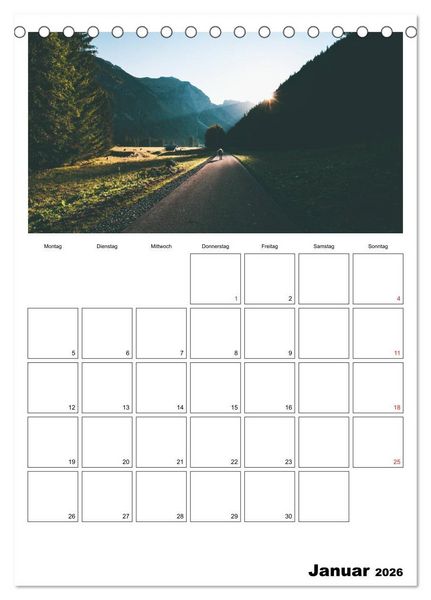 Produktbild: Bayerische Bergwelten (Tischkalender 2026 DIN A5 hoch), CALVENDO Monatskalender