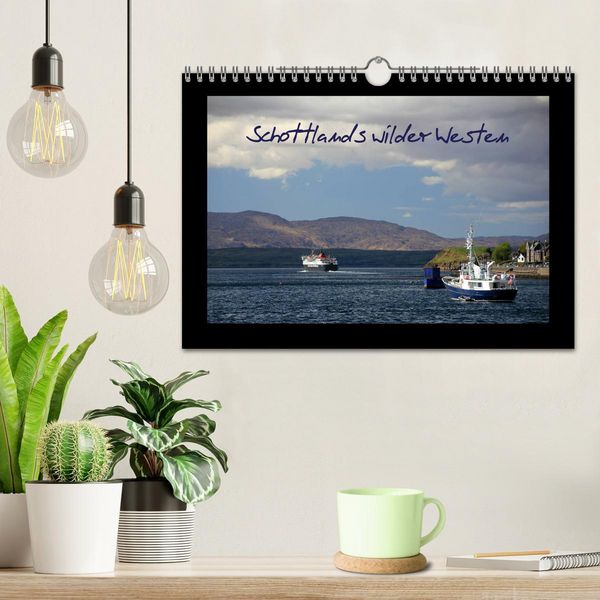 Produktbild: Schottlands wilder Westen (Wandkalender 2026 DIN A4 quer), CALVENDO Monatskalender