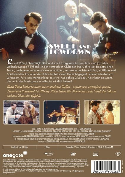 Produktbild: Sweet and Lowdown
