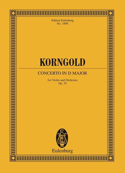 Produktbild: Concerto in D major
