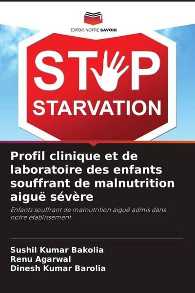 Produktbild: Profil clinique et de laboratoire des enfants souffrant de malnutrition aigu&euml; s&eacute;v&egrave;re