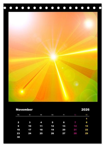 Produktbild: Licht-Portale (Tischkalender 2026 DIN A5 hoch), CALVENDO Monatskalender