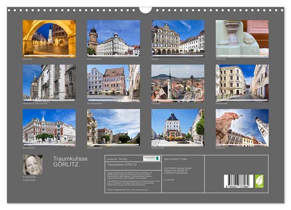 Produktbild: Traumkulisse G&Ouml;RLITZ (Wandkalender 2026 DIN A3 quer), CALVENDO Monatskalender