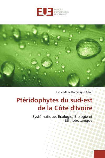 Produktbild: Pt&eacute;ridophytes du sud-est de la C&ocirc;te d'Ivoire