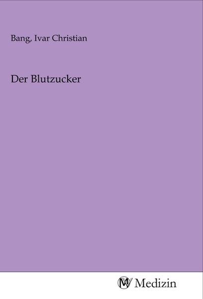 Produktbild: Der Blutzucker