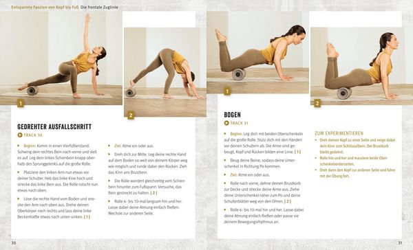 Produktbild: Yoga mit der Faszienrolle (mit DVD)