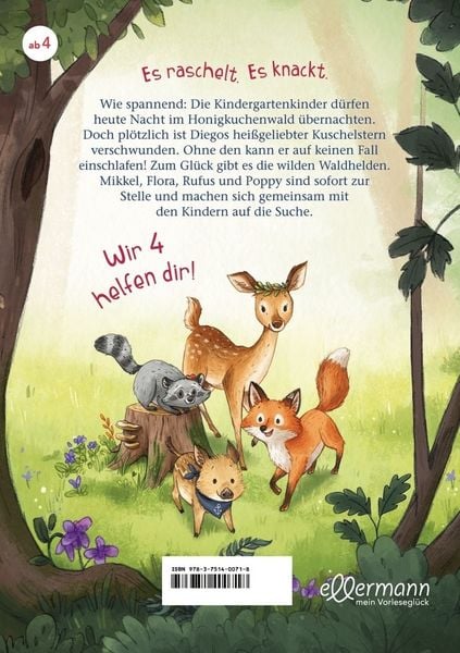 Produktbild: Die wilden Waldhelden. Kuscheltier vermisst!