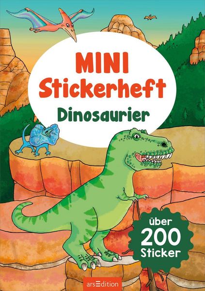 Produktbild: MINI-Stickerheft &ndash; Dinosaurier