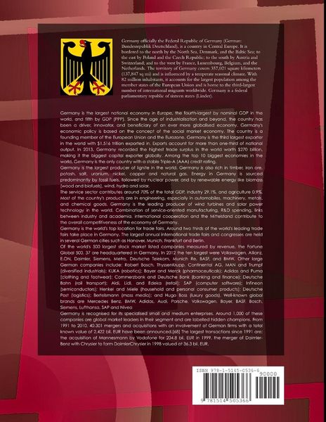 Produktbild: Germany Mineral, Mining Sector Investment and Business Guide Volume 1 Strategic Information and Basic Laws