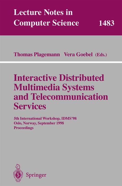 Produktbild: Interactive Distributed Multimedia Systems and Telecommunication Services
