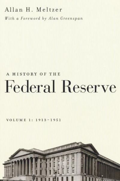 Produktbild: A History of the Federal Reserve, Volume 1: 1913 - 1951