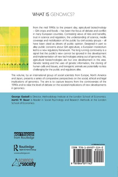 Produktbild: Genomics and Society