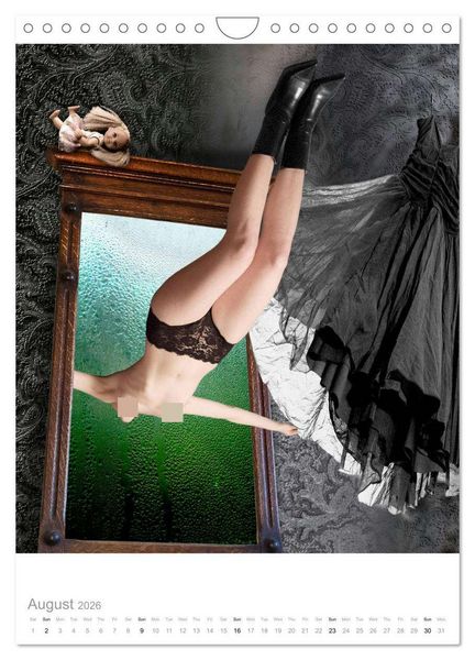 Produktbild: An Erotic Expedition to the World of Female Reveries (Wall Calendar 2026 DIN A4 portrait), CALVENDO 12 Month Wall Calendar