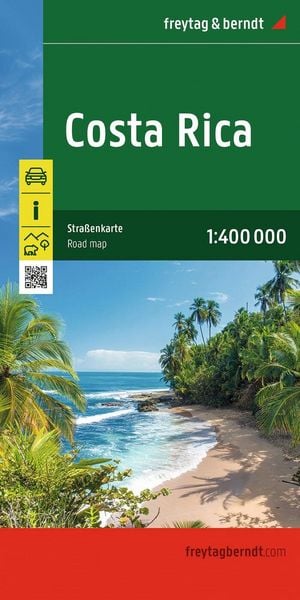 Produktbild: freytag & berndt Stra&szlig;enkarte Costa Rica 1:400.000