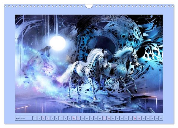 Produktbild: Fraktale Metamorphosen (Wandkalender 2027 DIN A3 quer), CALVENDO Monatskalender