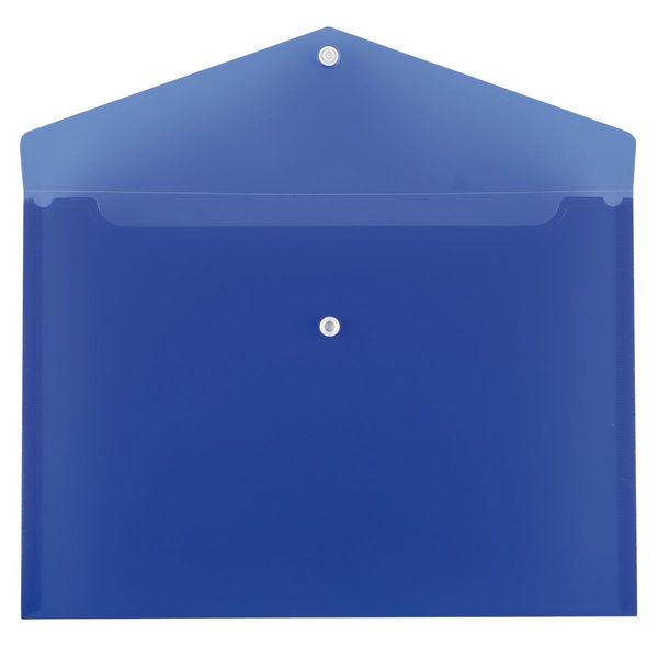 Produktbild: Idena Versandtasche PP transluzent blau DIN C4