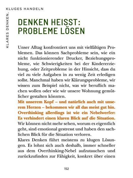 Produktbild: Die 1-Minuten-Strategie gegen Overthinking