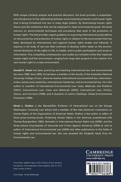 Produktbild: Environmental Protection and Human Rights