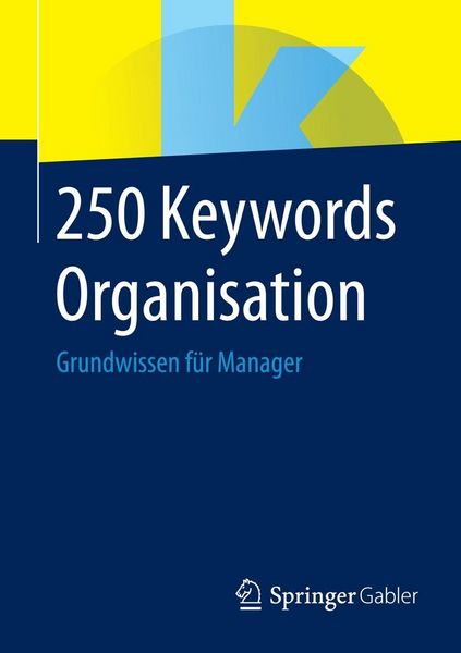 Produktbild: 250 Keywords Organisation