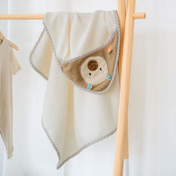 Produktbild: Kapuzenbadetuch Capybara