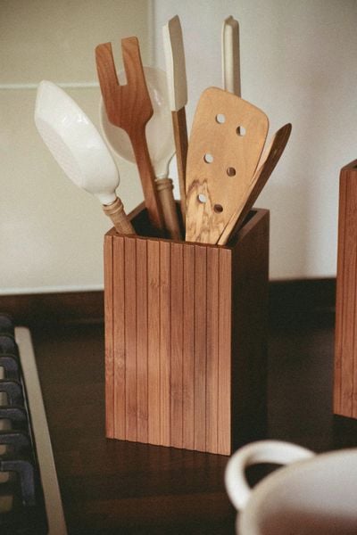 Produktbild: Utensilienhalter und K&uuml;chenrollenhalter Mod. Mera, 2-teiliges Set