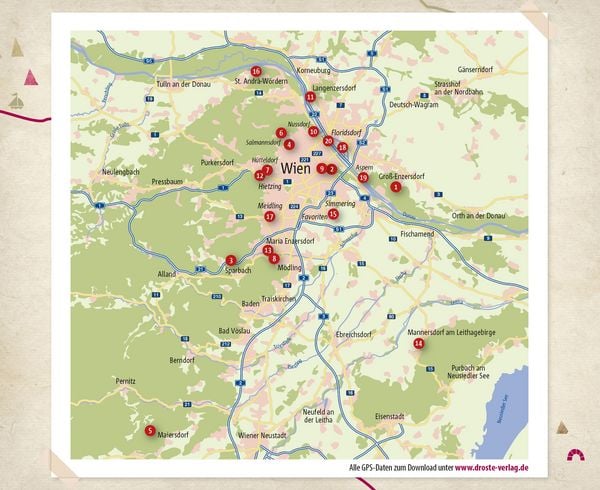 Produktbild: In und um Wien. Wandern f&uuml;r die Seele