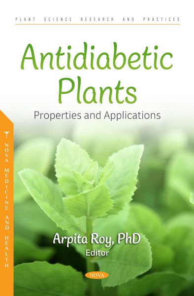 Produktbild: Antidiabetic Plants: Properties and Applications