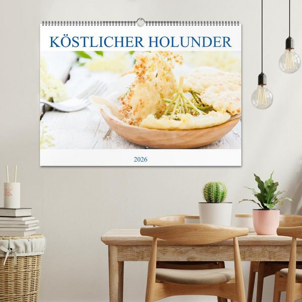 Produktbild: K&ouml;stlicher Holunder (Wandkalender 2026 DIN A2 quer), CALVENDO Monatskalender