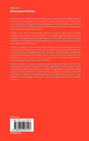 Produktbild: Mathematical Modeling